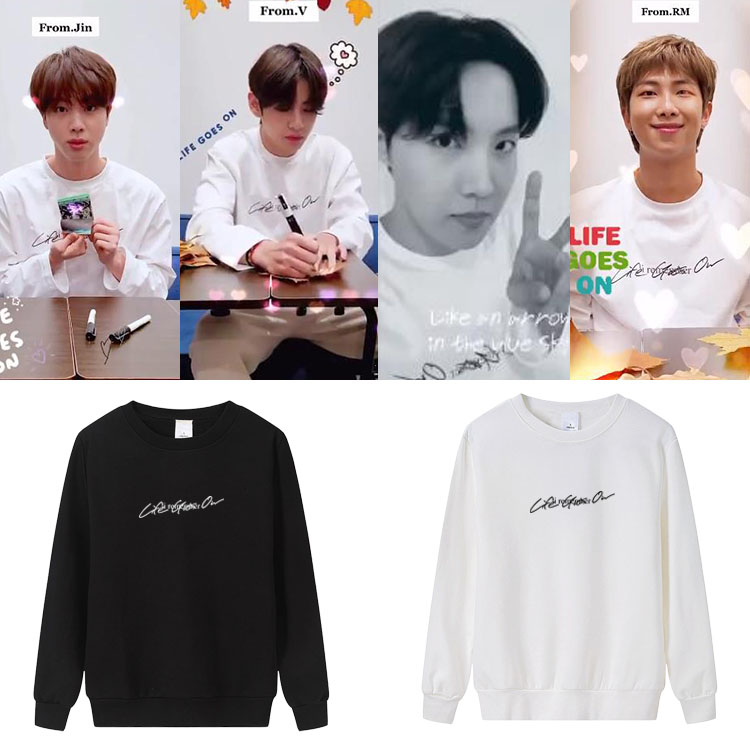Korean Boy Lifestyle - เสื้อฮู้ด BE Album Life Goes on