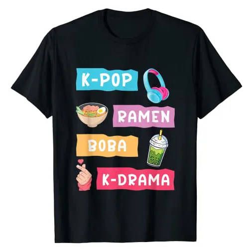 Korean Men Lifestyle - แฟชั่นเคป๊อปสำหรับแฟนๆ ละครเกาหลีและเคป๊อป เสื้อยืดของขวัญสำหรับสาวๆ แฟชั่นเกาหลีใต้ เสื้อผ้าสไตล์ชีวิตประจำวัน เสื้อยืดลายกราฟิก