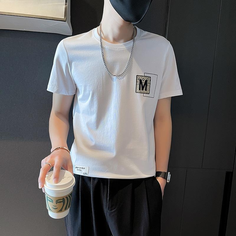 เสื้อแขนสั้นผู้ชายอินเทรนด์สำห - Korean Men Lifestyle บทวิจารณ์และราคา