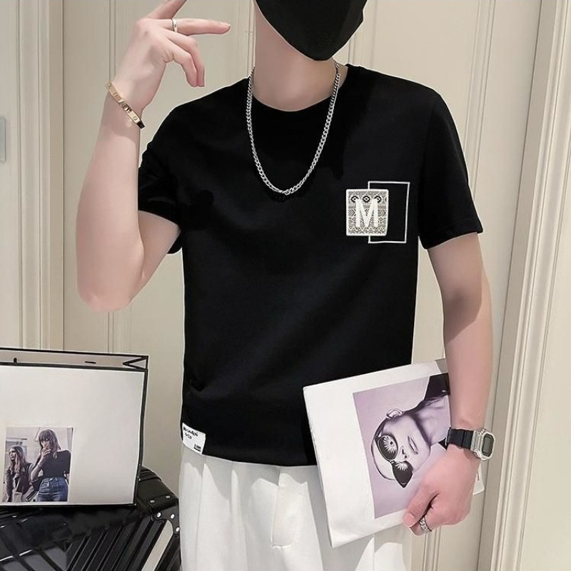 เสื้อแขนสั้นผู้ชายอินเทรนด์สำห - Korean Men Lifestyle บทวิจารณ์และราคา