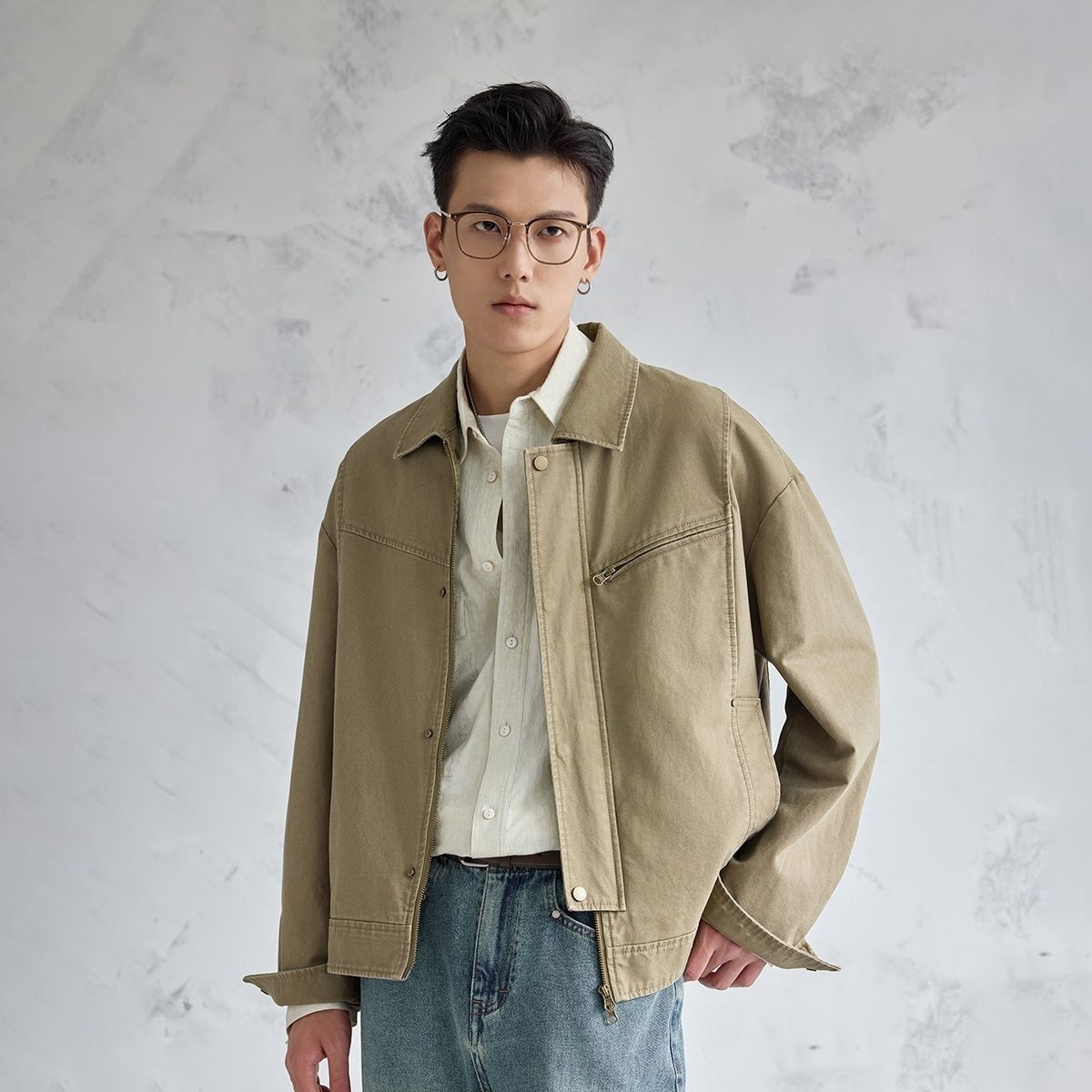 เสื้อแจ็คเก็ตผู้ชาย สไตล์เกาหล - Korean Men Lifestyle บทวิจารณ์และราคา