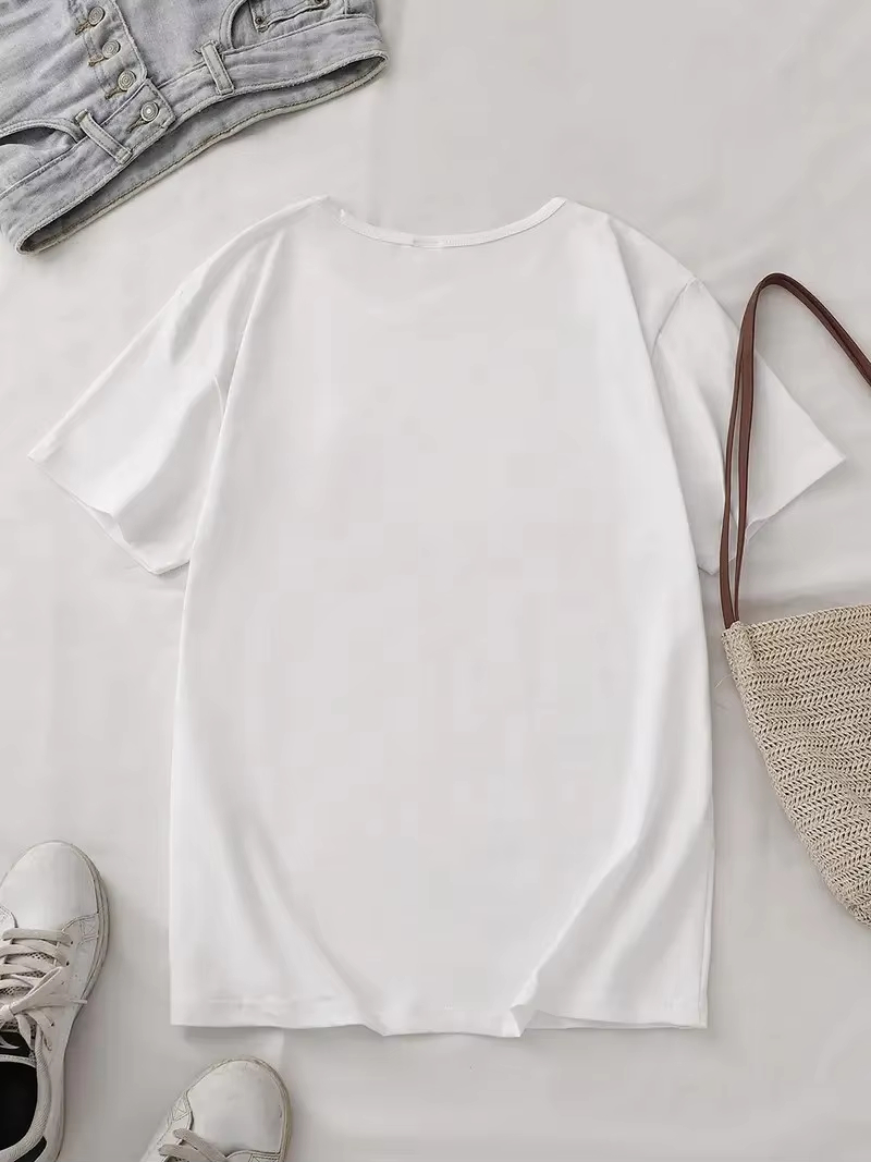 เสื้อยืดผู้หญิงลายตัวการ์ตูนใน - Korean Lifestyle Trends บทวิจารณ์และราคา