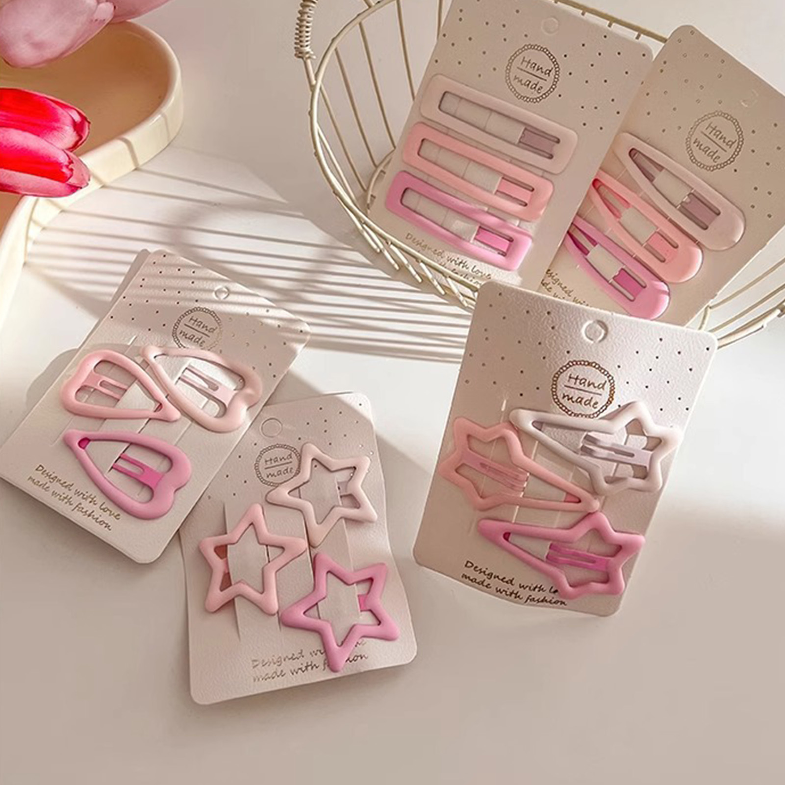 เข็มกลัดติดผมสไตล์หวาน 3 ชิ้น  - The Korean Lifestyle บทวิจารณ์และราคา